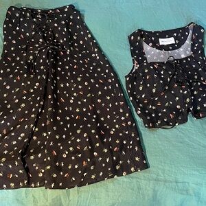 Maria Stanley skirt and top set